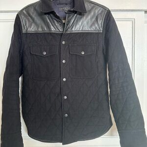 Rag & Bone Quilted Jacket with Leather Accents